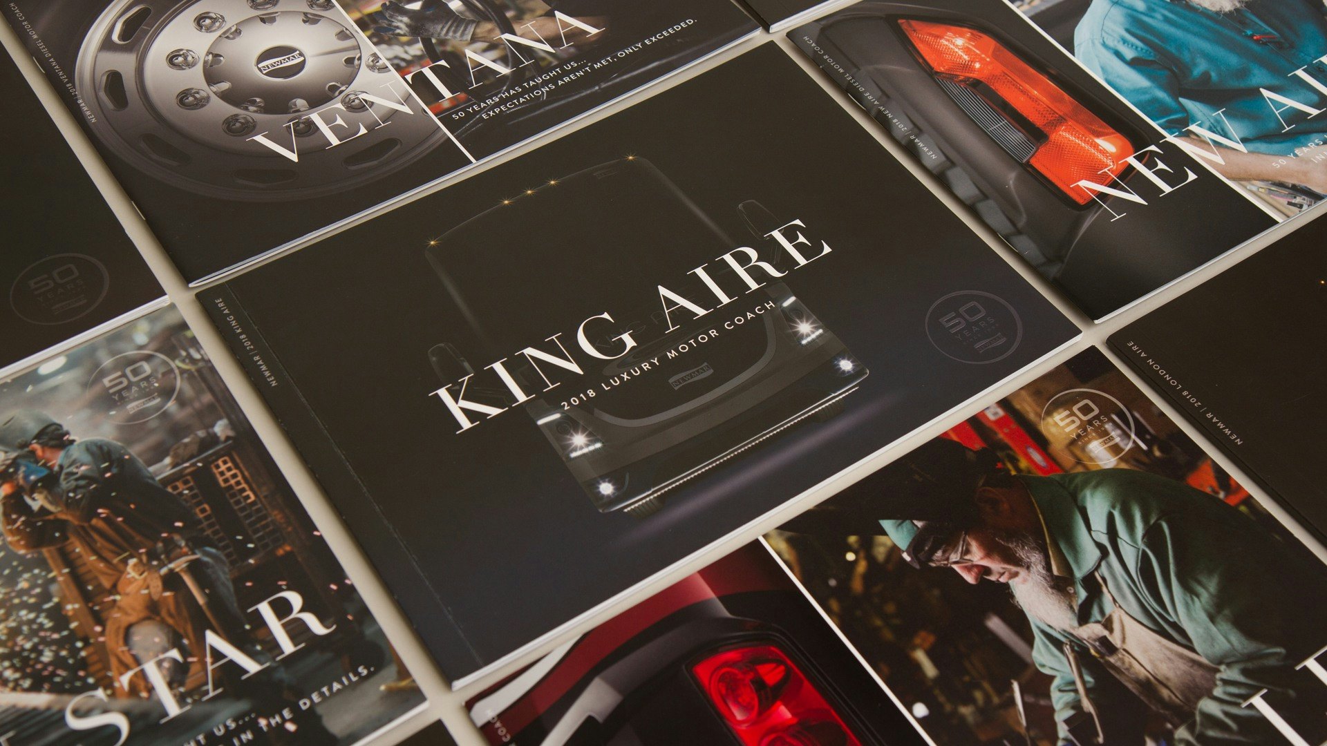 high-end luxury rv brochures
